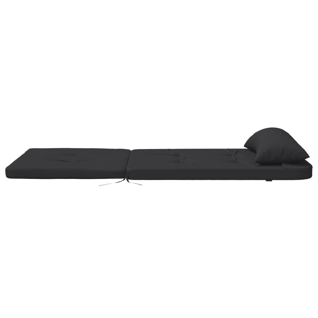 Stoelkussens 2 st Adirondack oxford stof zwart