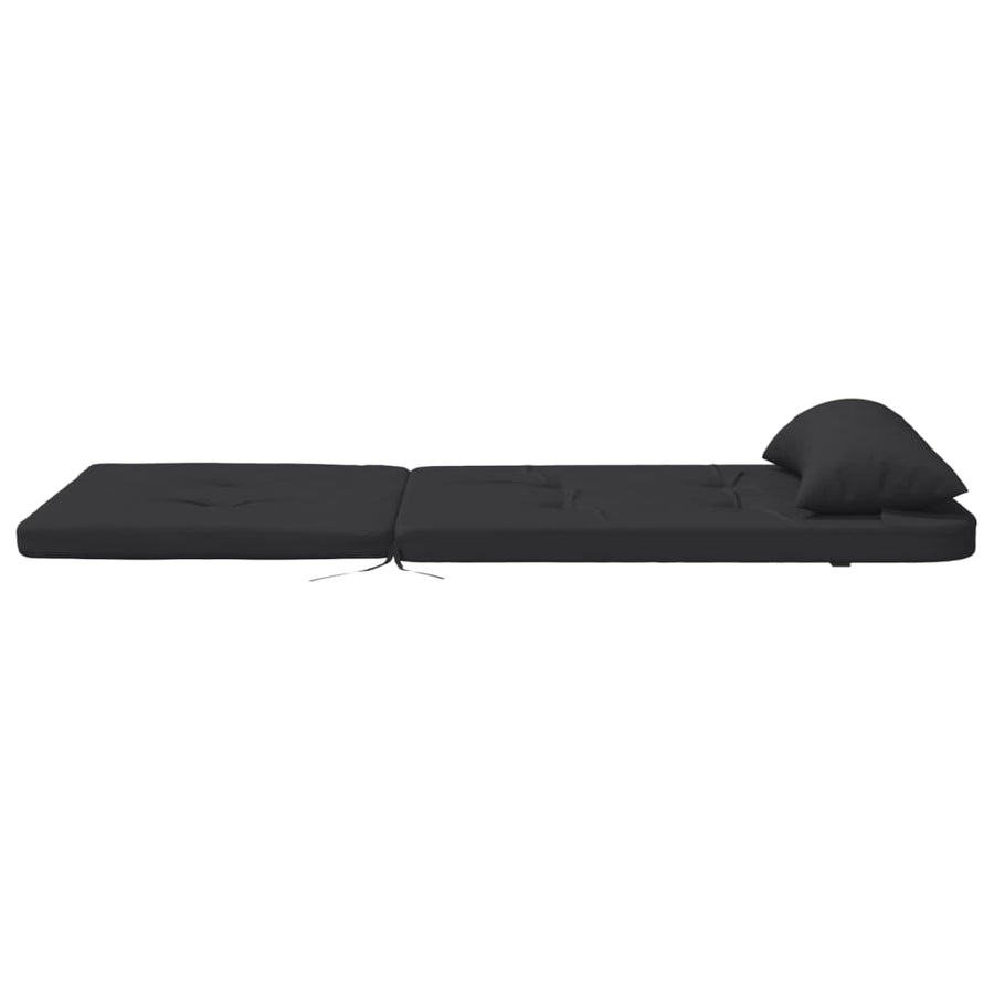 Stoelkussens 2 st Adirondack oxford stof zwart