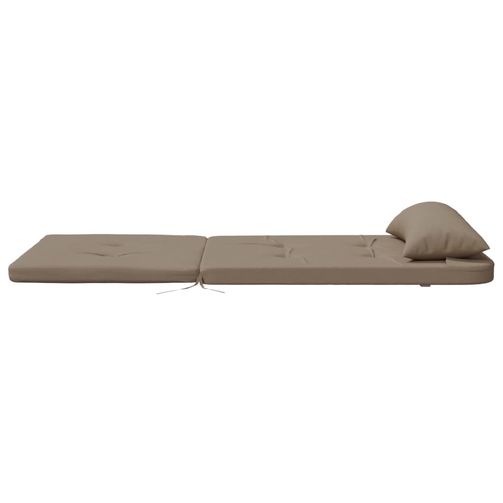 Stoelkussens 2 st Adirondack oxford stof taupe