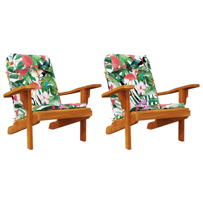 Stoelkussens 2 st Adirondack oxford stof meerkleurig