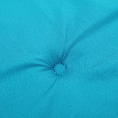 Stoelkussens Effen 2 pcs Turquoise 58 x 77 x 4,5 cm Oxford Stof