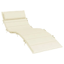 Ligbedkussen 180X60X4 Cm Oxford Stof Kleurig Crème