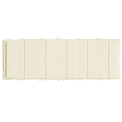 Ligbedkussen 180X60X4 Cm Oxford Stof Kleurig Crème