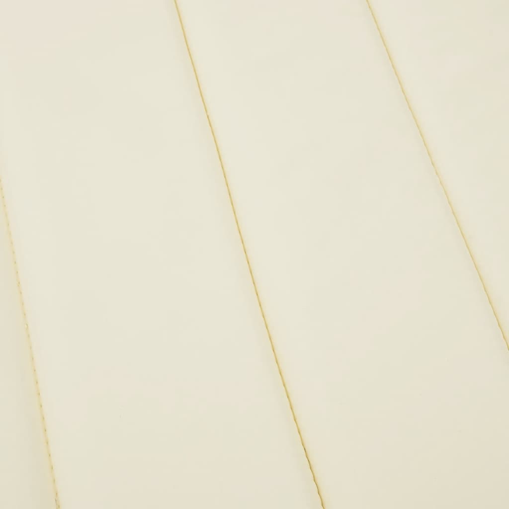 Ligbedkussen 180X60X4 Cm Oxford Stof Kleurig Crème