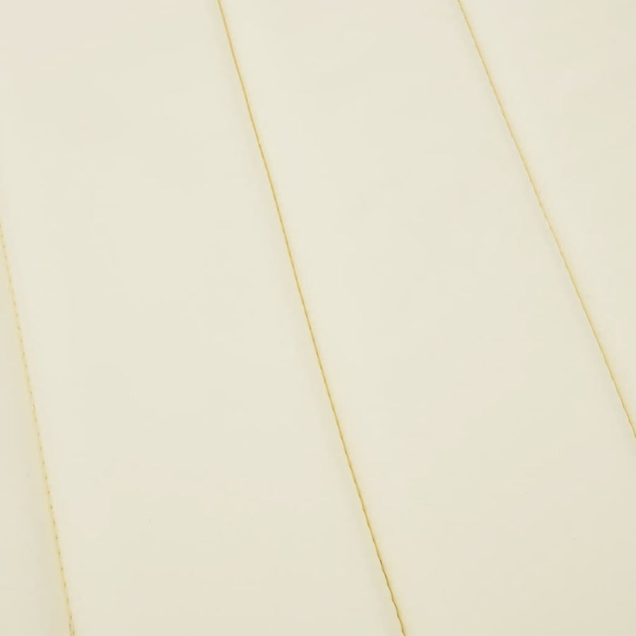 Ligbedkussen 180X60X4 Cm Oxford Stof Kleurig Crème