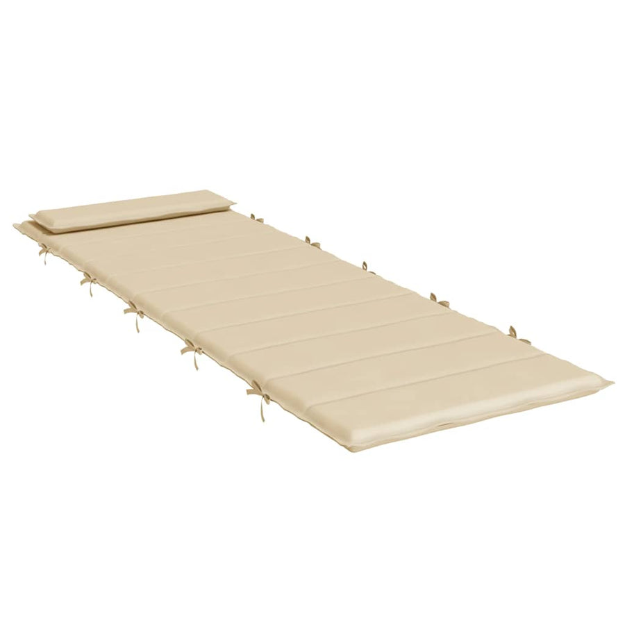 Ligbedkussen 180X60X4 Cm Oxford Stof Beige