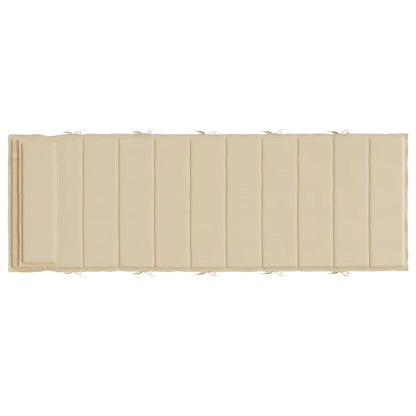 Ligbedkussen 180X60X4 Cm Oxford Stof Beige