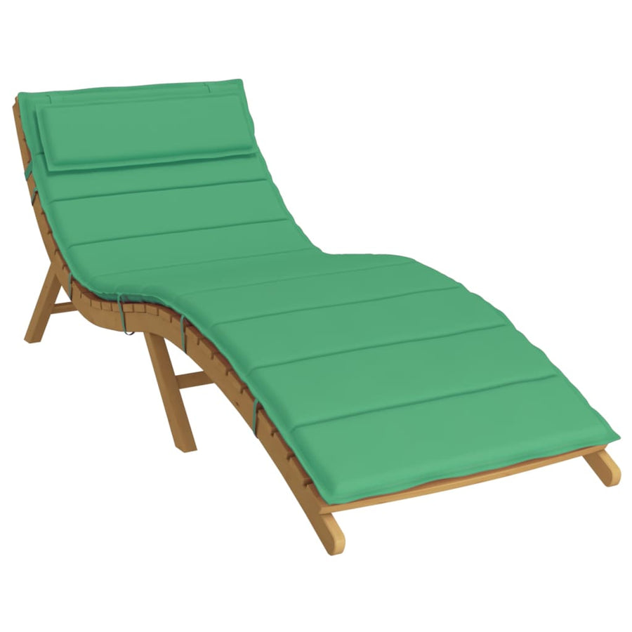 Ligbedkussen 180X60X3 Cm Oxford Stof Groen