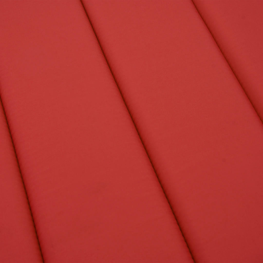 Ligbedkussen 180X60X4 Cm Oxford Stof Rood