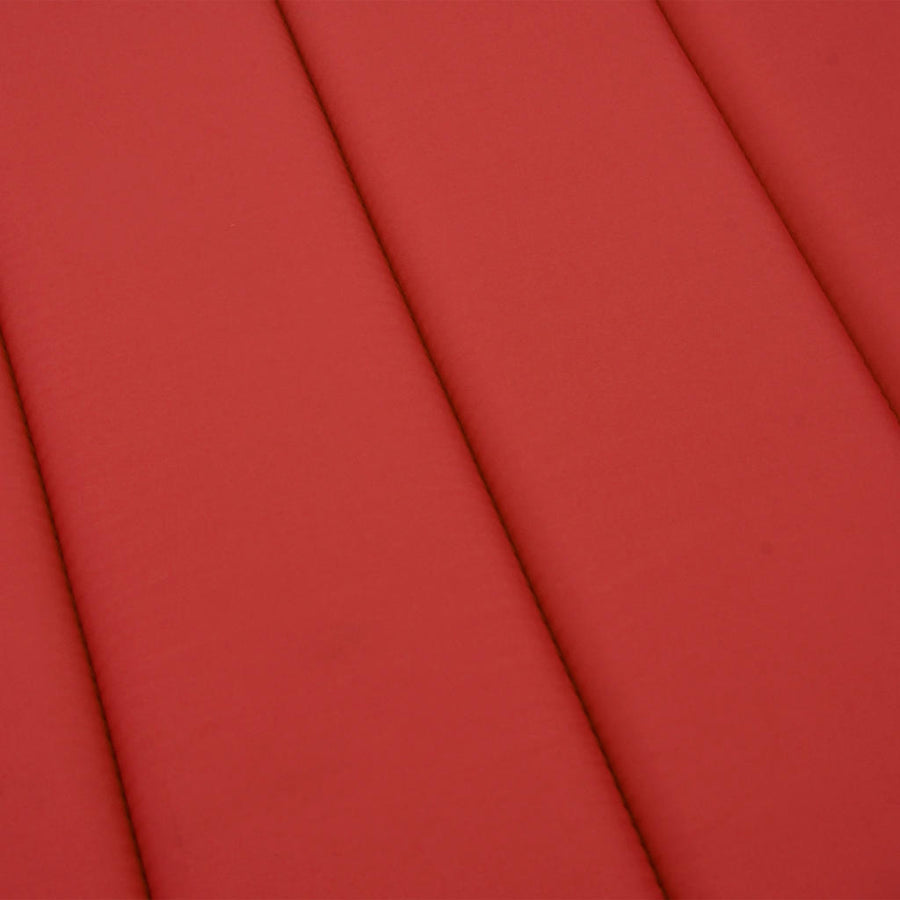 Ligbedkussen 180X60X4 Cm Oxford Stof Rood