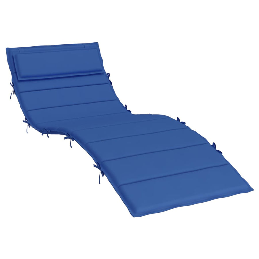 Ligbedkussen 180X60X3 Cm Oxford Stof Koningsblauw