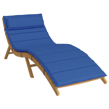 Ligbedkussen 180X60X3 Cm Oxford Stof Koningsblauw