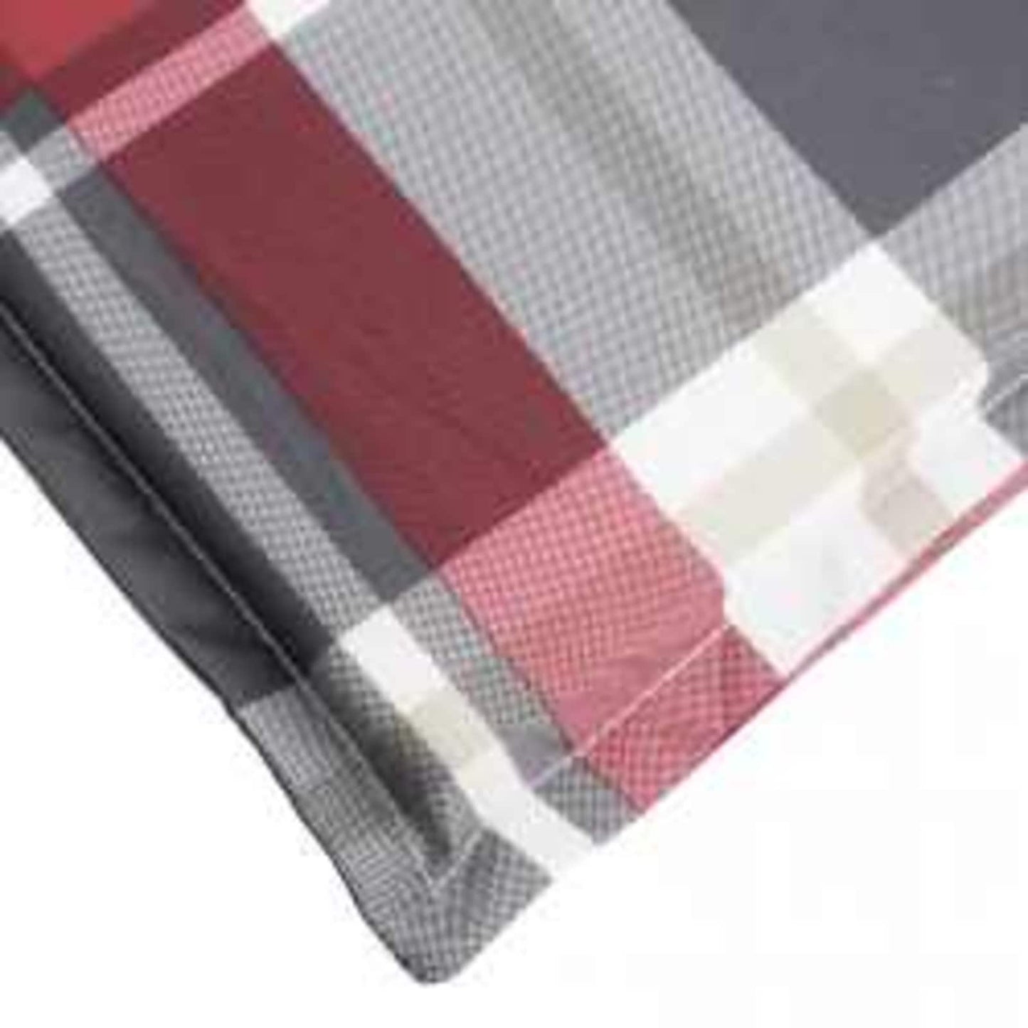 Zon Loungerkussen Rood en grijs 178 x 60 x 4 cm Oxford stof