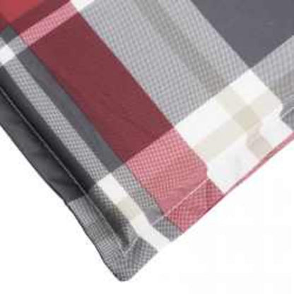 Zon Loungerkussen Rood en grijs 178 x 60 x 4 cm Oxford stof