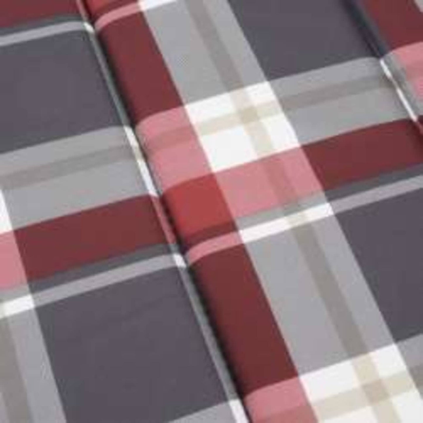 Zon Loungerkussen Rood en grijs 178 x 60 x 4 cm Oxford stof