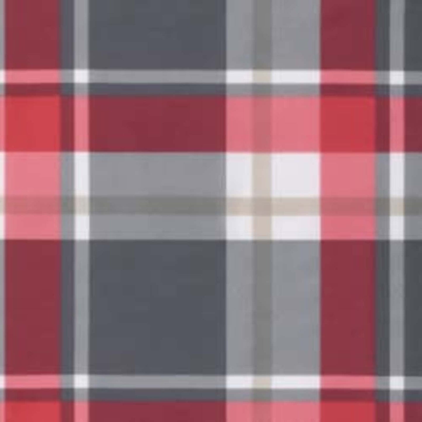 Zon Loungerkussen Rood en grijs 178 x 60 x 4 cm Oxford stof