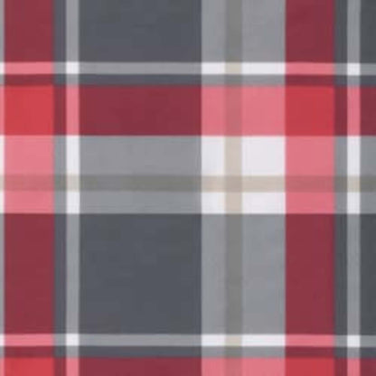 Zon Loungerkussen Rood en grijs 178 x 60 x 4 cm Oxford stof