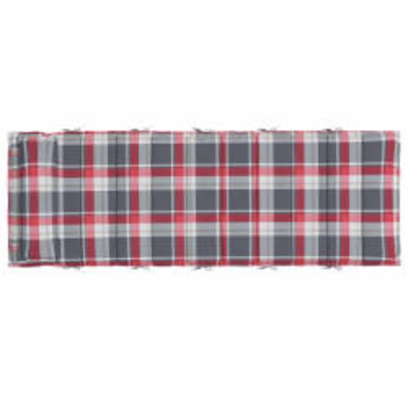 Zon Loungerkussen Rood en grijs 178 x 60 x 4 cm Oxford stof
