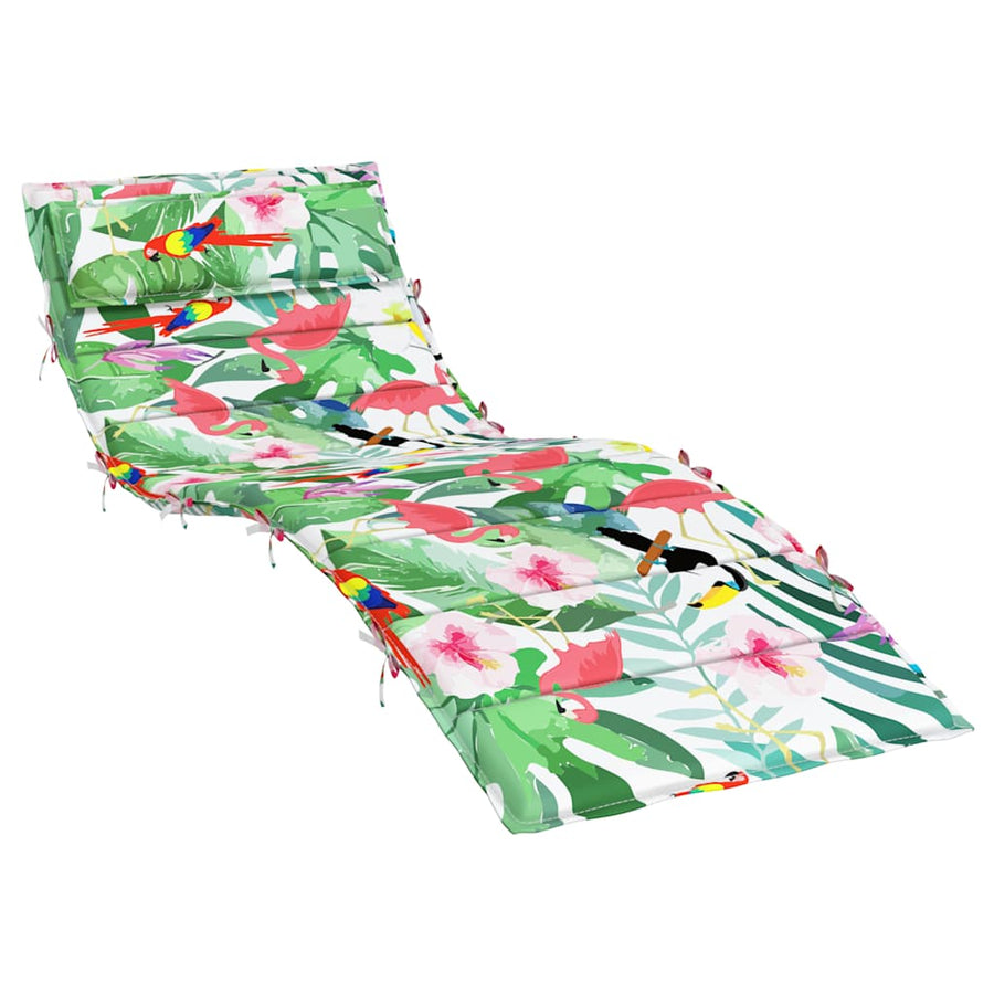 Ligbedkussen 180x60x4 cm oxford stof meerkleurig