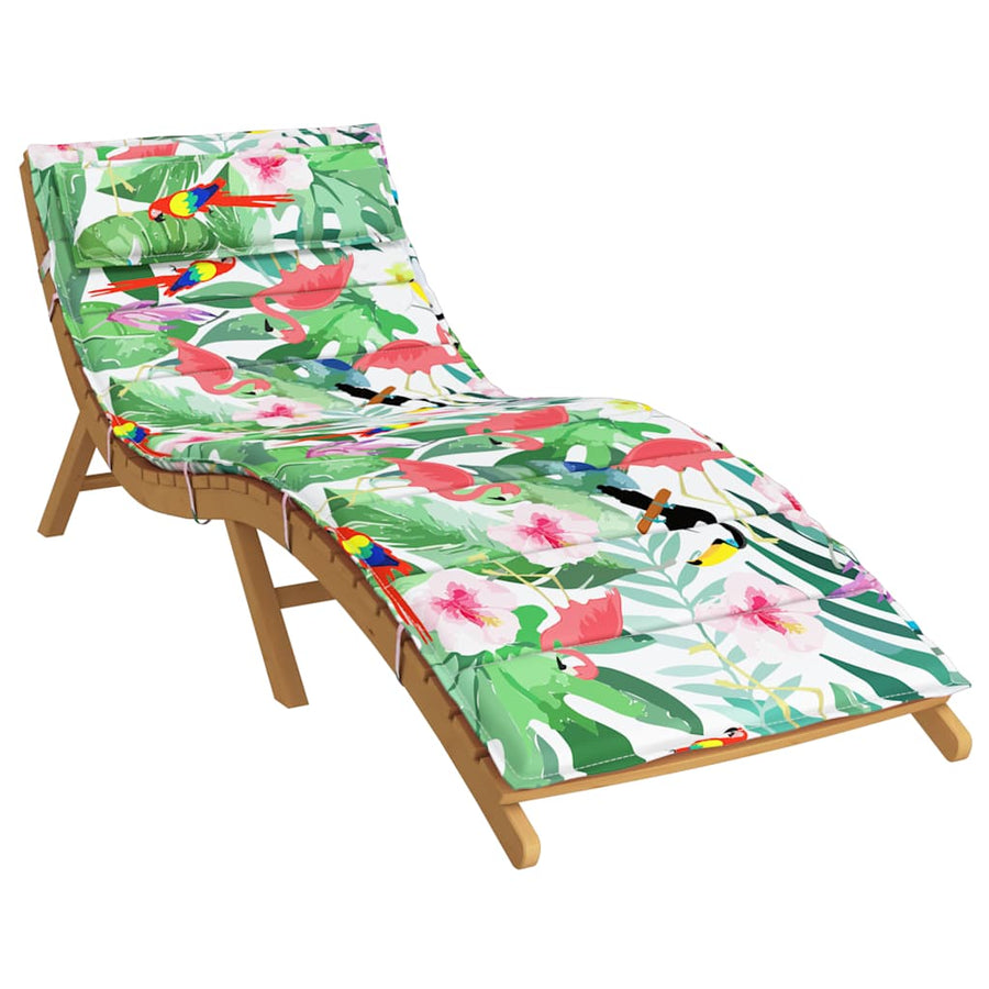 Ligbedkussen 180x60x4 cm oxford stof meerkleurig