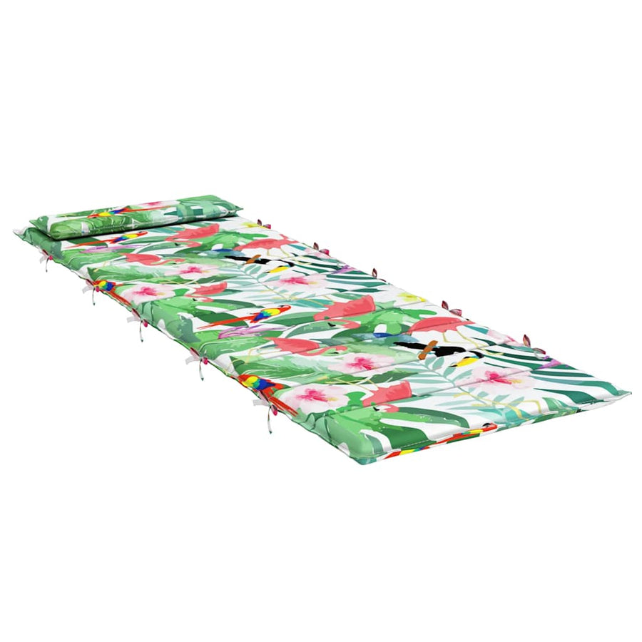 Ligbedkussen 180x60x4 cm oxford stof meerkleurig
