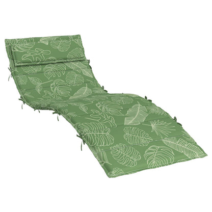 Zon Loungerkussen Groen 178 x 60 x 4 cm Oxford stof