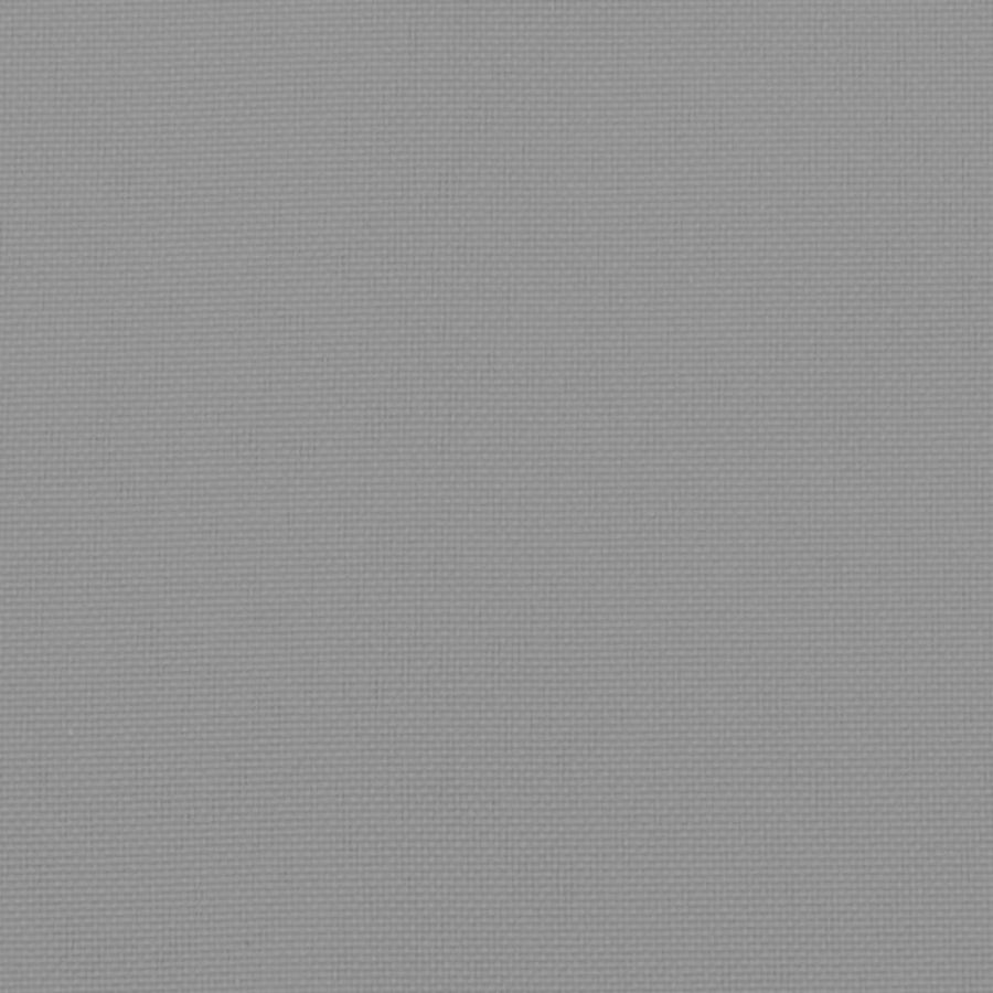 Stoelkussens 4 St Hoge Rug Oxford Stof Grijs