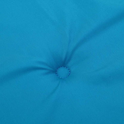 Stoelkussens 4 st hoge rug oxford stof lichtblauw