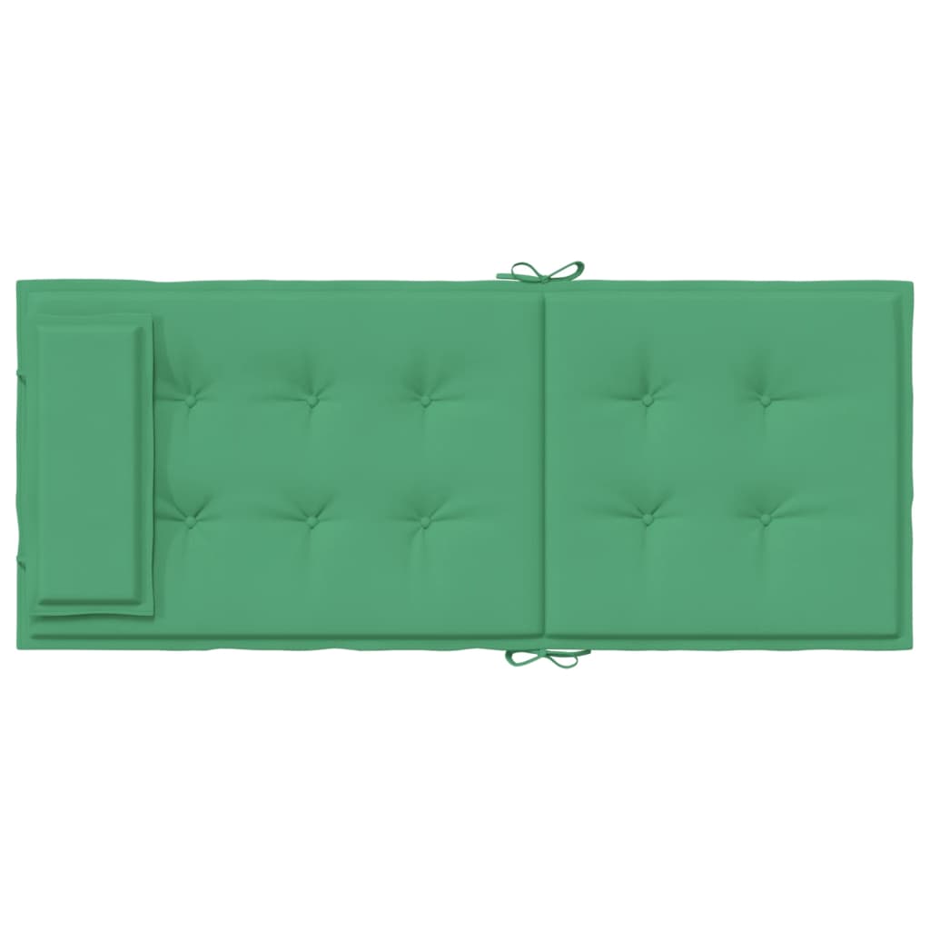 Stoelkussens 6 St Hoge Rug Oxford Stof Groen
