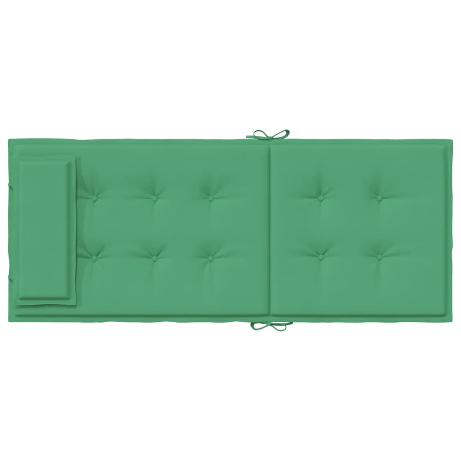 Stoelkussens 6 St Hoge Rug Oxford Stof Groen