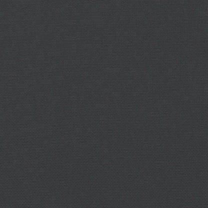 Stoelkussens 2 st hoge rug oxford stof zwart