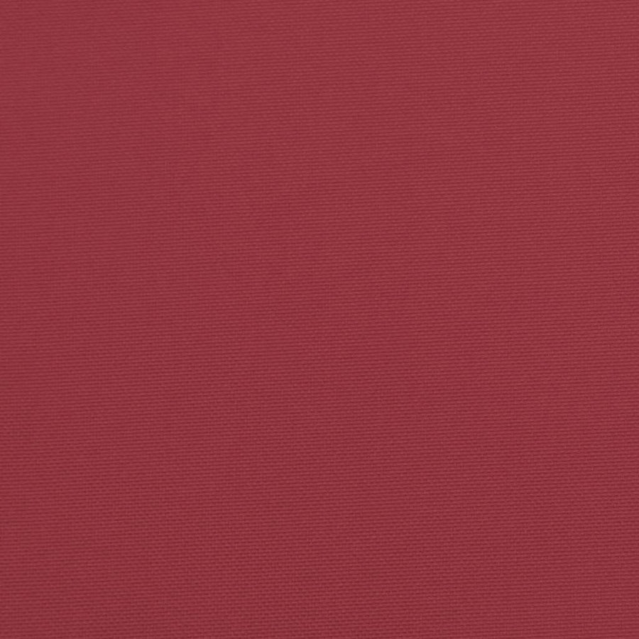 Stoelkussens Hoge Rug Oxford Stof 6 Wijnrood