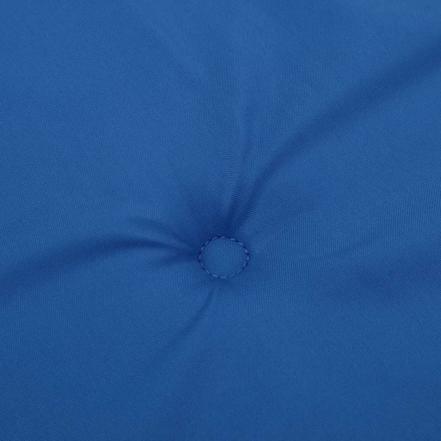 Stoelkussens Hoge Rug Oxford Stof Konings 6 Blauw