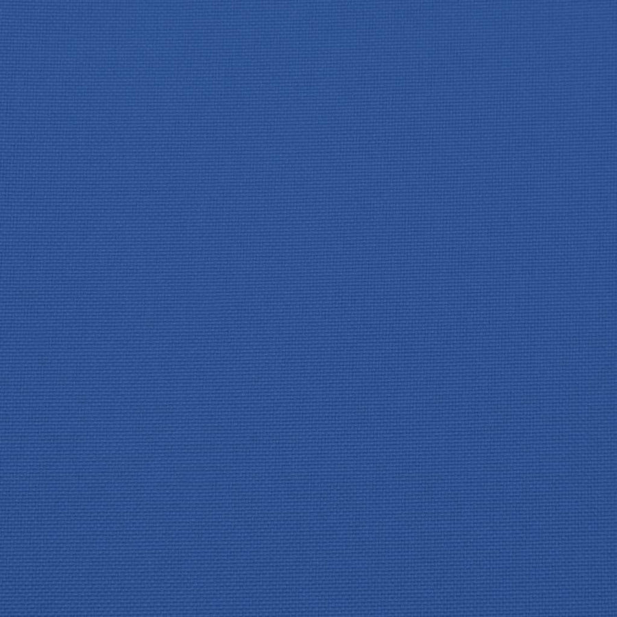 Stoelkussens Hoge Rug Oxford Stof Konings 6 Blauw