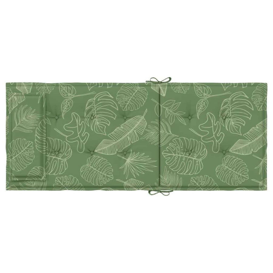 Stoelkussens Hoge Rug Bladpatroon Oxford Stof 4 Bladontwerp