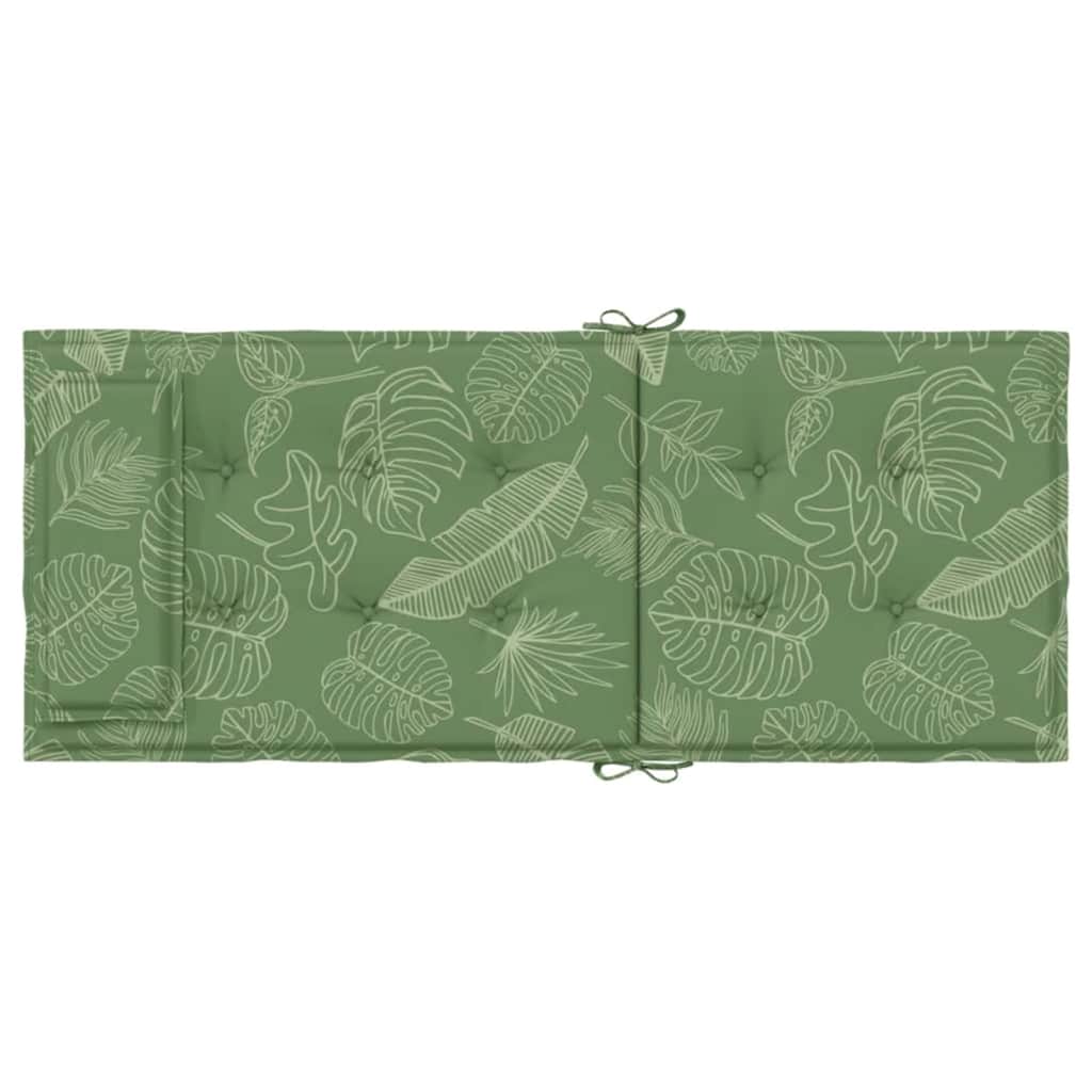 Stoelkussens Hoge Rug Bladpatroon Oxford Stof 6 Bladontwerp