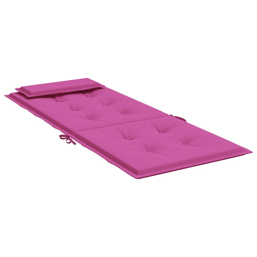 Stoelkussens Hoge Rug Oxford Stof 2 Roze