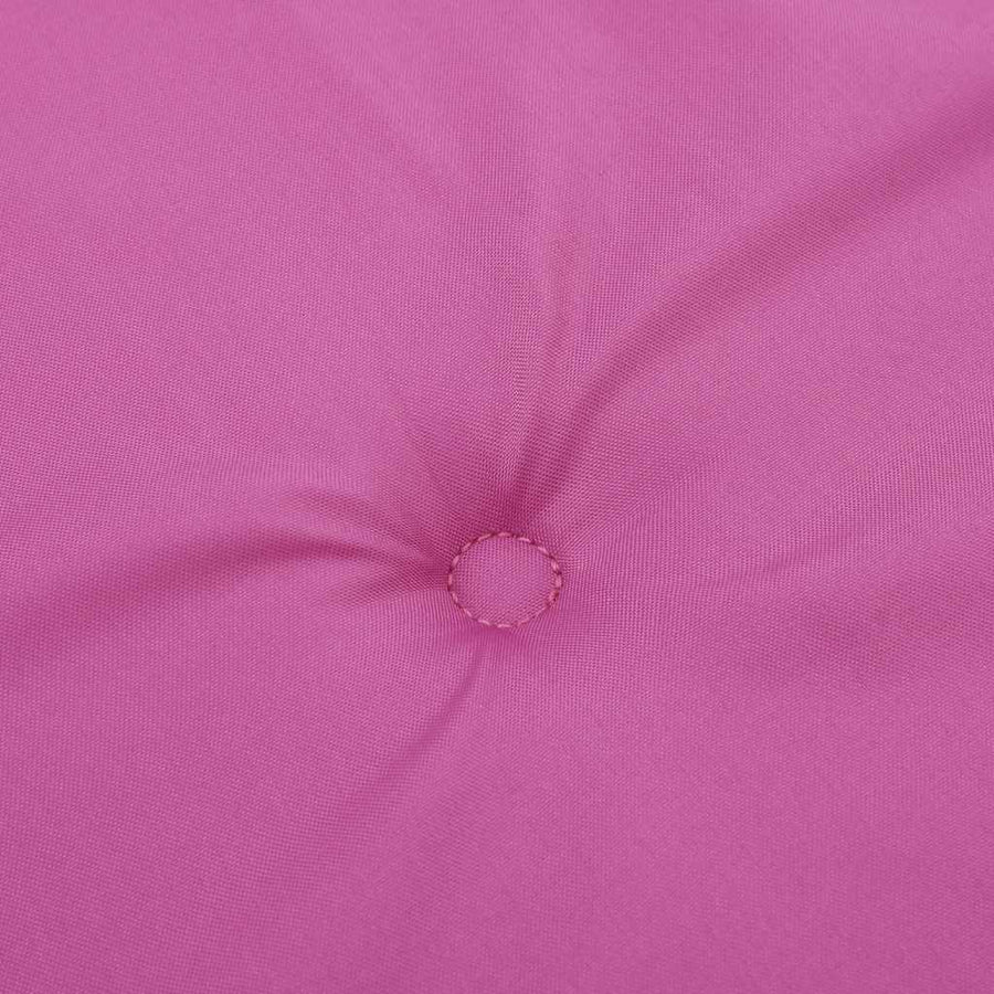 Stoelkussens Hoge Rug Oxford Stof 2 Roze