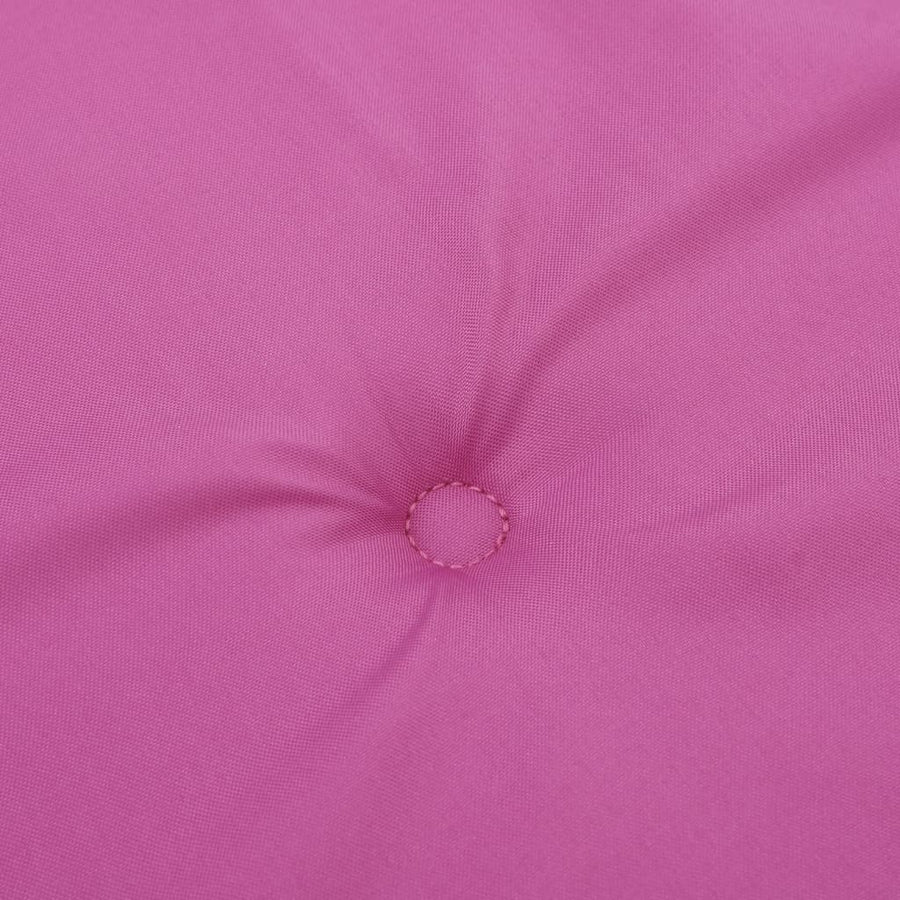 Stoelkussens 4 St Hoge Rug Oxford Stof Roze
