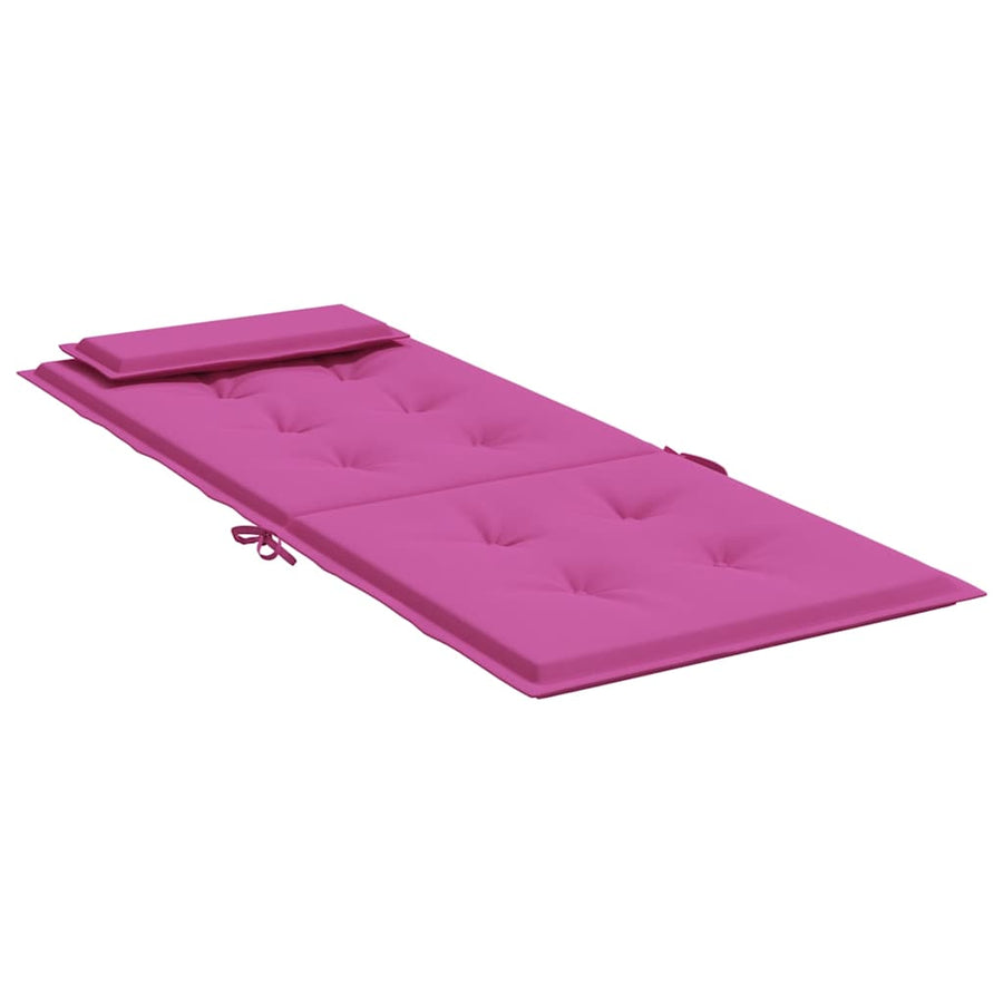 Stoelkussens Hoge Rug Oxford Stof 6 Roze