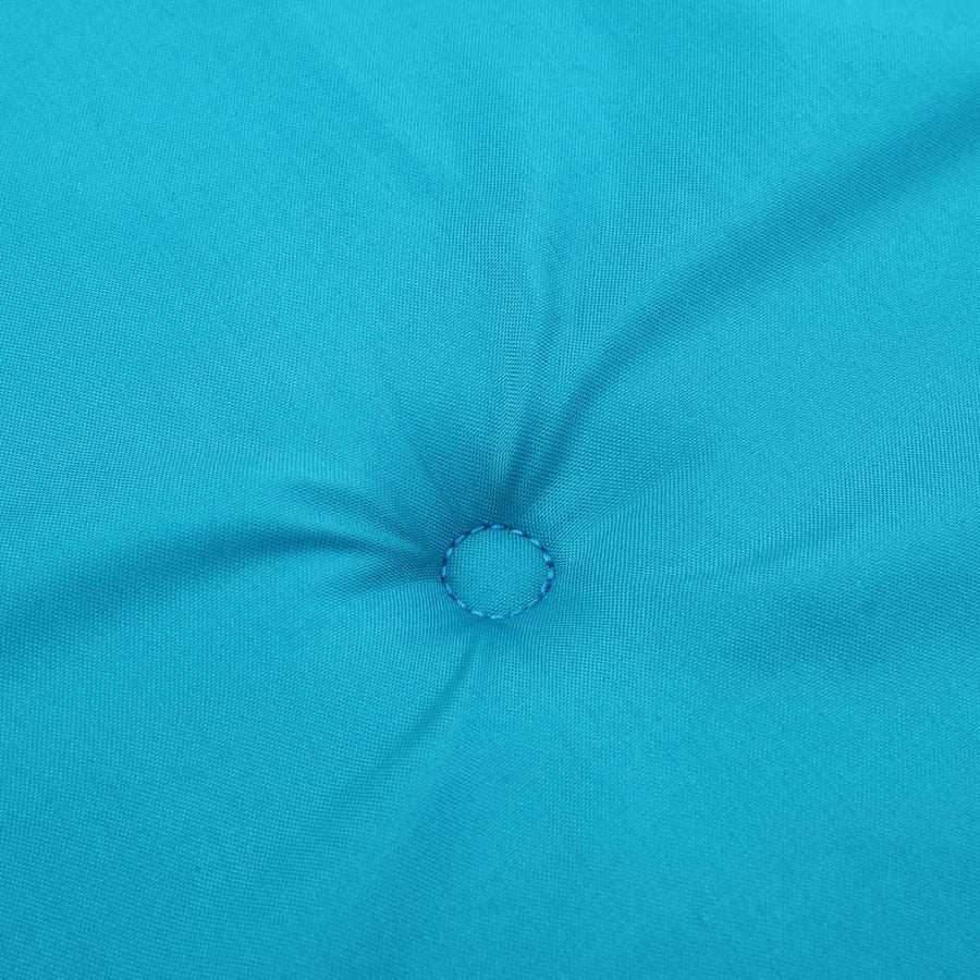 Stoelkussens Hoge Rug Oxford Stof 6 Turquoise