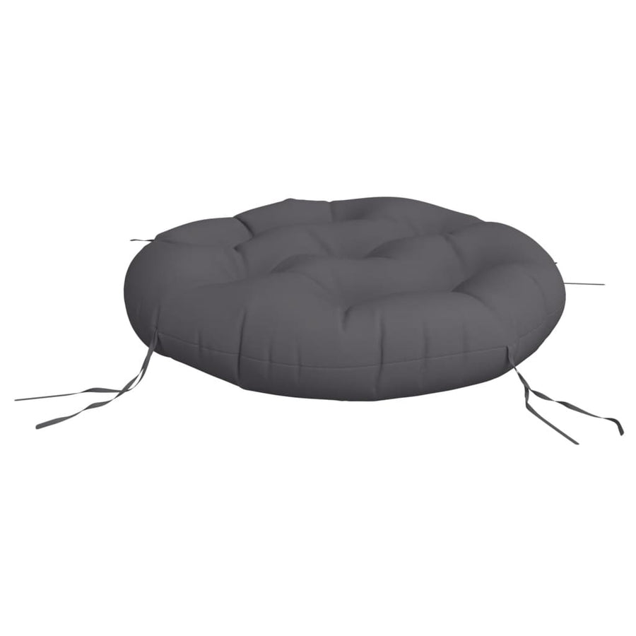 Zitkussen Rond Ø 60 X11 Cm Oxford Stof Kleurig 60 x 11 cm Antraciet