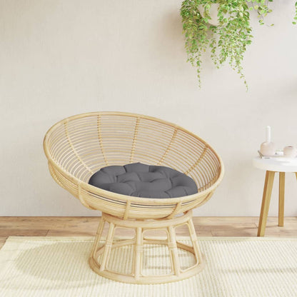 Zitkussen Rond Ø 60 X11 Cm Oxford Stof Kleurig 60 x 11 cm Antraciet