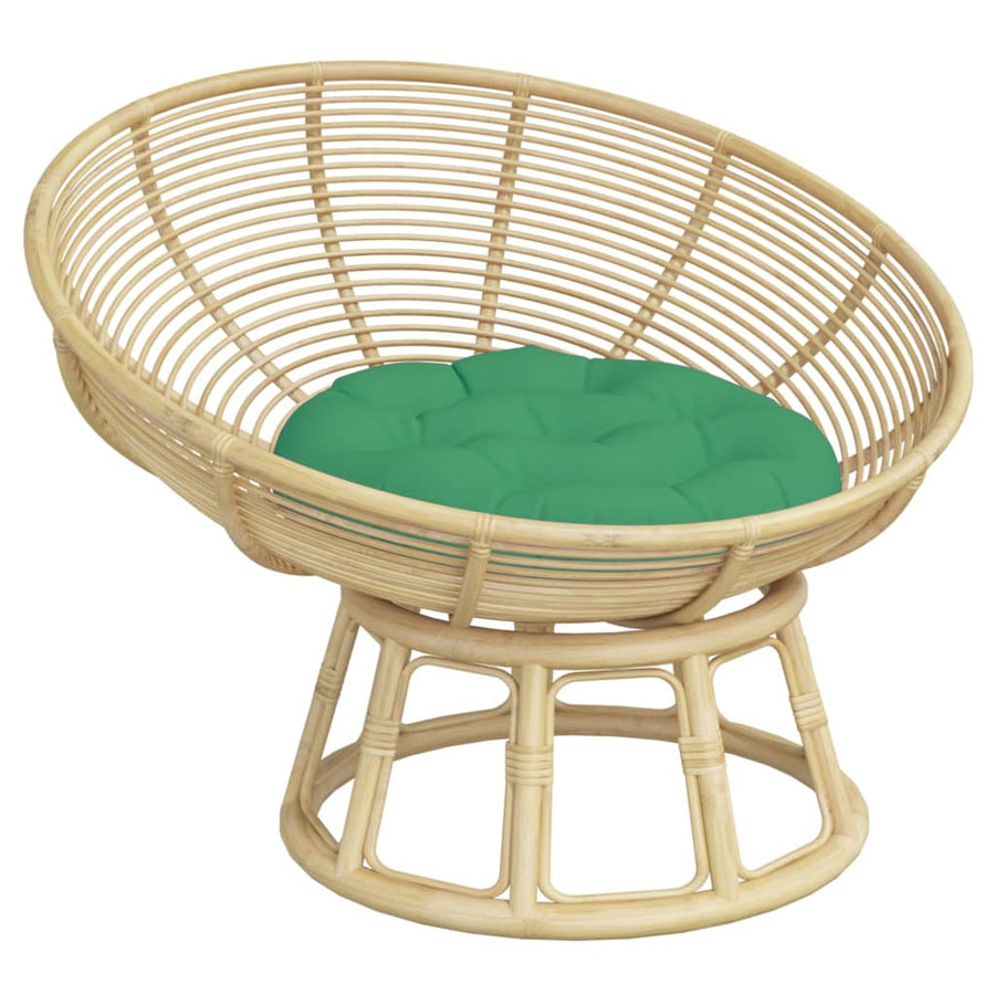 Zitkussen Rond Ø Oxford Stof 60 x 11 cm Groen