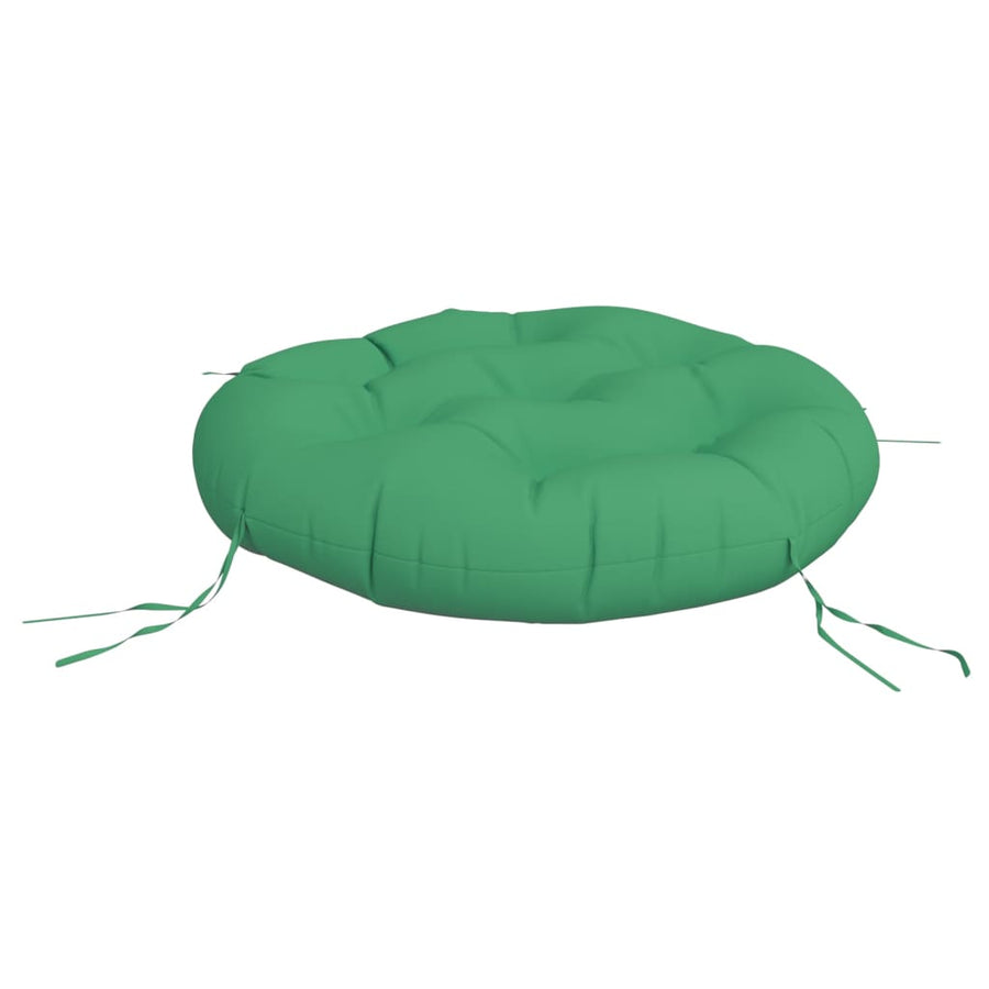 Zitkussen Rond Ø Oxford Stof 60 x 11 cm Groen