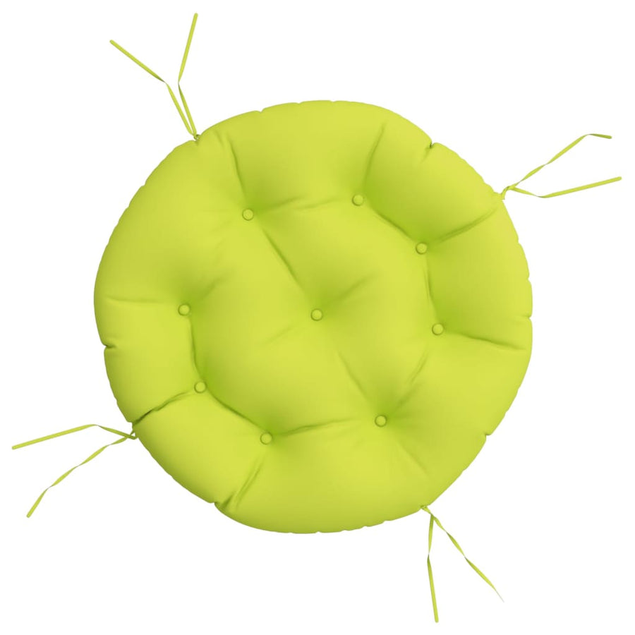 Zitkussen Rond Ø Oxford Stof Heldergroen 60 x 11 cm Lichtgroen