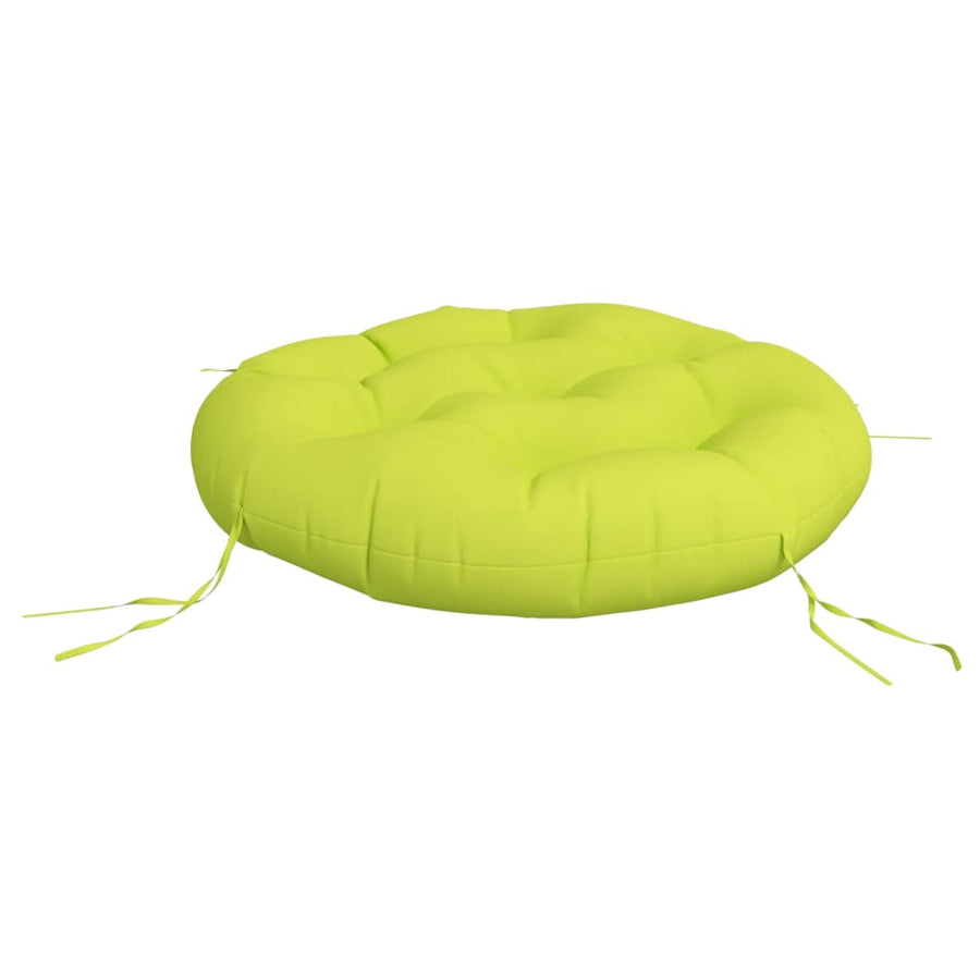 Zitkussen Rond Ø Oxford Stof Heldergroen 60 x 11 cm Lichtgroen