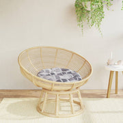 Zitkussen rond Ø 60x11 cm oxford stof grijs