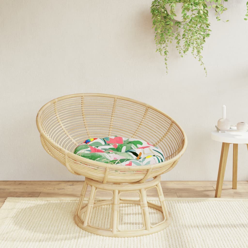 Kussen rond Ø 60x11 cm oxford stof meerkleurig