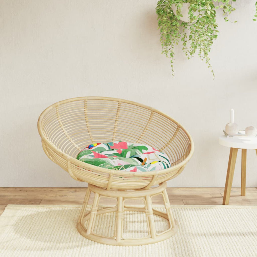 Kussen rond Ø 60x11 cm oxford stof meerkleurig